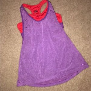 Nike Dri-Fit Racerback with Attached Sports Bra